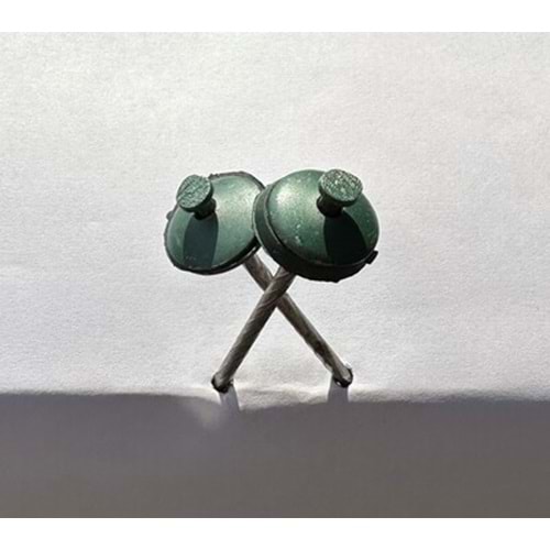 ÇATI ÇIVISI 6 cm SAPIT BASLI 6020 YESIL