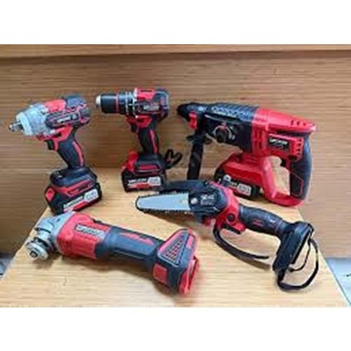 AKÜLÜ SET KIMMER PLUS 5 LI SET KM002K