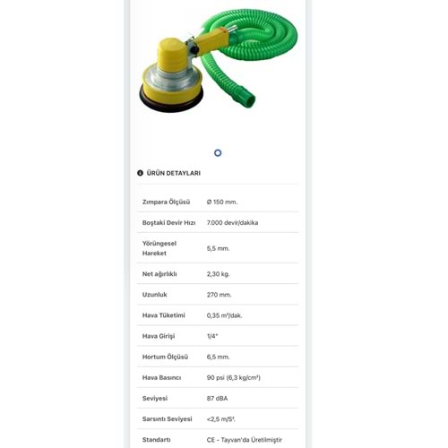 HAVALI DAIRESEL ZIMPARA MAKINASI GISON GP928 150mm