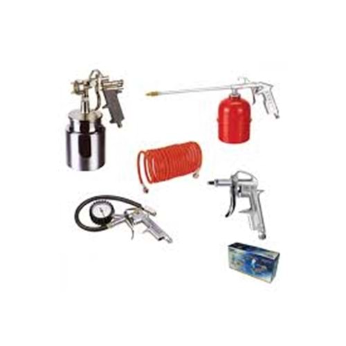 ATTLAS KOMPRESÖR HAVA TABANCA SETI 5 LI 302025