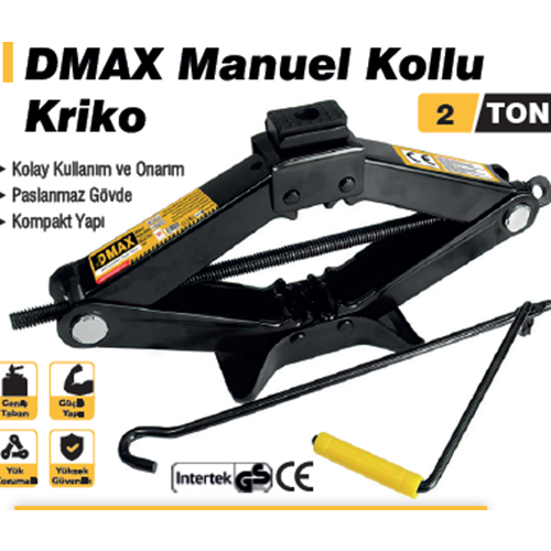 MEKANIK MAKASLI MANUEL KOLLU KRIKO 2 TON DMAX DMX4105
