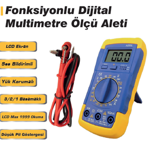 FONKSIYONLU DIJITAL MULTIMETRE DMAX DMX 9434-4647