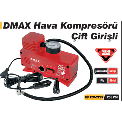 KOMPRESÖR MAKINESI MINI ÇIFT GIRISLI DMAX DMX4675