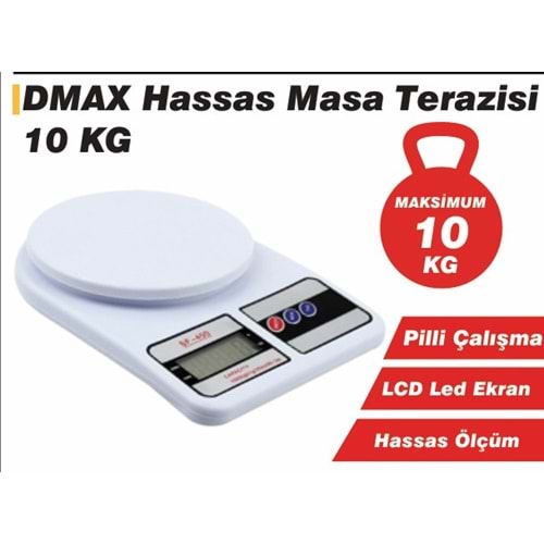 ELEKTRONIK HASSAS TERAZI HAZNELI 10 KG DMAX DMX4221