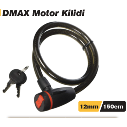 BISIKLET MOTOR KILIDI DMAX 4634 12MM 150 CM