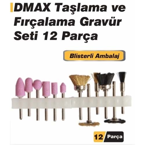 TASLAMA VE FIRÇALAMA GRAVÜR SETI DMAX-4137