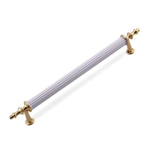 MOBILYA KULPU GOLD BEYAZ 25CM