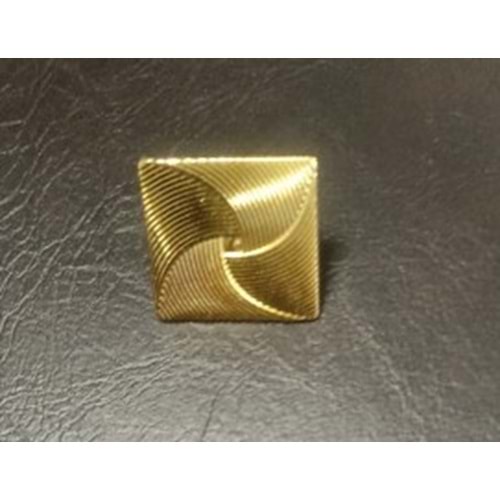KULP DÜGME GOLD KARE
