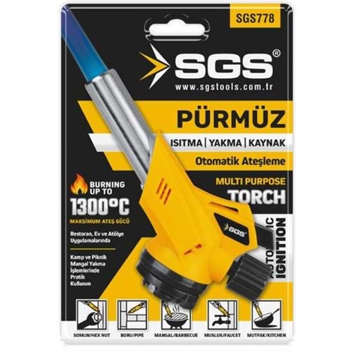 SGS TORCH AÇILI KAMP PÜRMÜZ BASLIGI SGS778