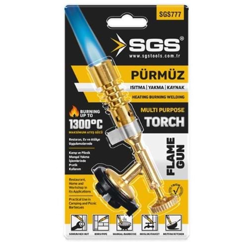SGS TORCH TAV VE KAYNAK PÜRMÜZ BASLIGI SGS777