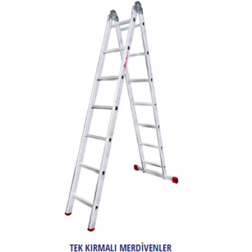 ALÜMINYUM MERDIVEN TEK KIRMALI 2*1=2 ( 3 METRE )