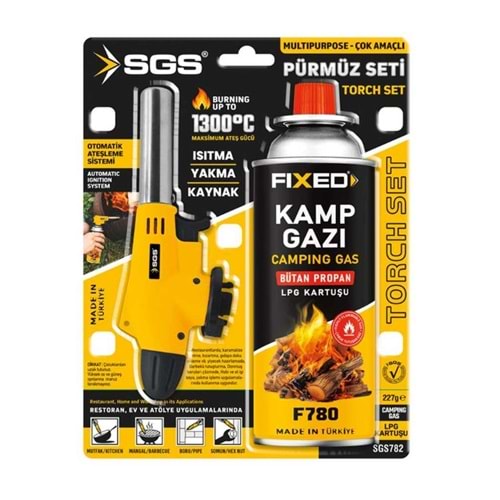 SGS KENDINDEN ÇAKMAKLI PÜRMÜZ SETI SGS782