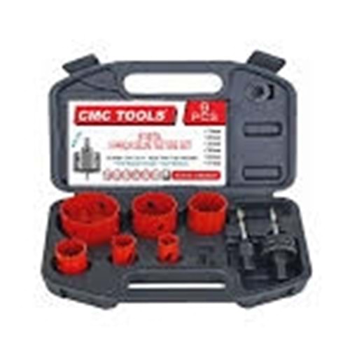CMC TOOLS 9 PARÇA BI-METAL PANÇ BUAT DELME SETI CMC-6529