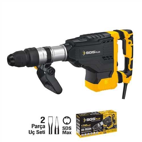 SGS ELEKTROPNOMATIK KIRICI SDS MAX 1700 WATT 45 JOULES 11 KG SGS5186