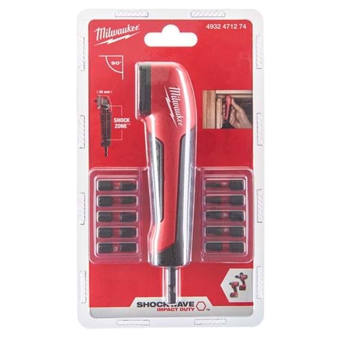MILWAUKEE VIDALAMA KÖSE APARATI SHOCKWAVE T4932471274