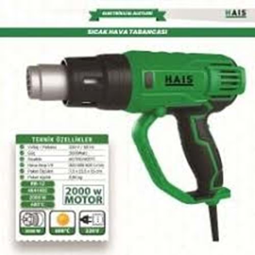 HAIS SICAK HAVA TABANCASI RB-12