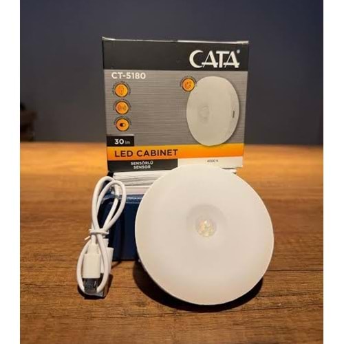 LED ARMATÜR SENSÖRLÜ MIKNATISLI CT-5180 CATA