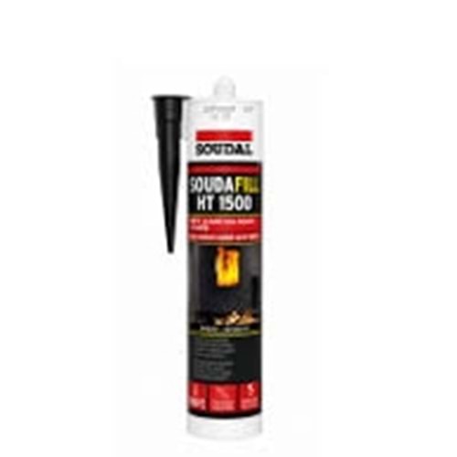 SOUDAL SOUDAFILL HT1500S ISIYA DAYANIKLI MASTIK ANTRASIT 280ml