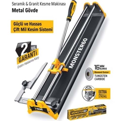 SGS135 GRANIT-SERAMIK KESME MAKINESI MONSTER 60