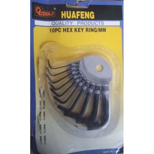 ALYAN TAKIMI L TIPI 10 PARÇA HUAFENG