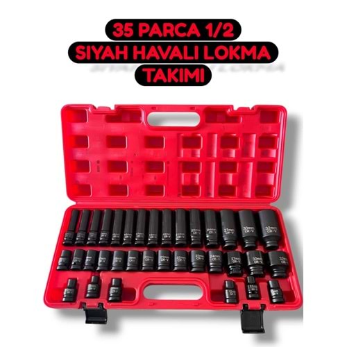 LOKMA TAKIMI SIYAH HAVALI 35 PARÇA 1/2