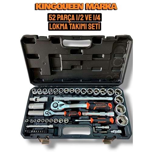 LOKMA TAKIMI KINGQUEEN 52 PARÇA 1/2 VE 1/4