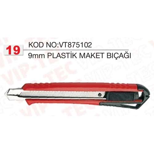 VIP-TEC MAKET BIÇAGI PLASTIK VT875102 9MM