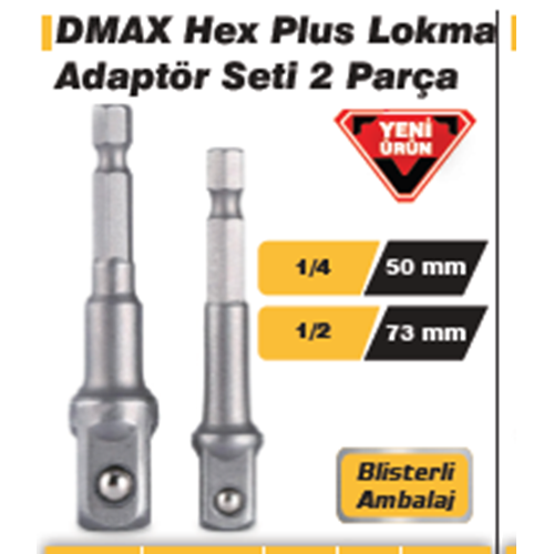 HEX PLUS LOKMA ADAPTÖR SETI 2 PARÇA DMX4766