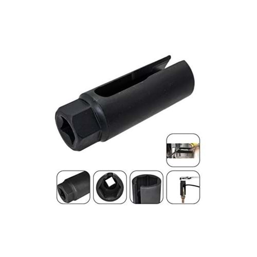 LOKMA ANAHTAR YARIK SENSÖR 17 MM HAVALI SIYAH