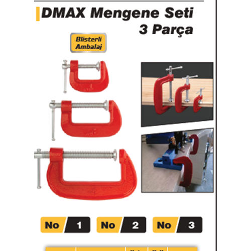 DMAX MENGENE SETI 3 LÜ DMX4153