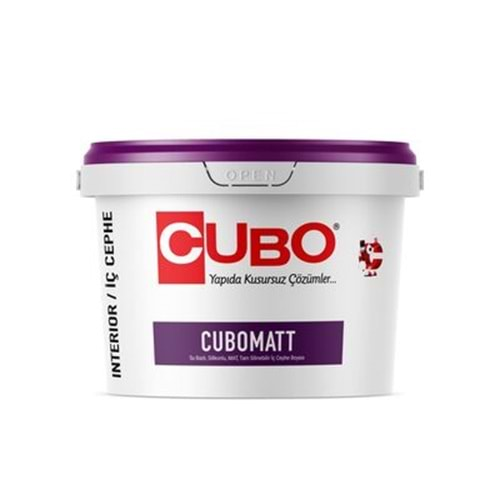 CUBO Cubosoft Matt İç Cephe Boyası C Baz 15 Lt