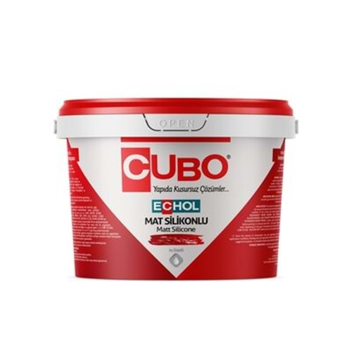 CUBO Echol Mat Silikonlu İç Cephe Boyası B Baz 7,5 Lt