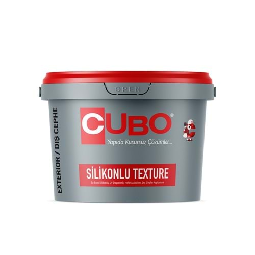 CUBO Silikonlu Texture Dış Cephe Kaplaması B Baz 25 Kg