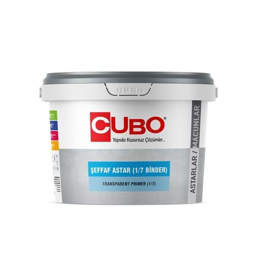 CUBO Şeffaf Astar (1/7 Binder) 2,5 Lt