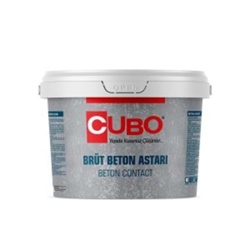 CUBO Brüt Beton Astarı Kırmızı 3,5 Kg