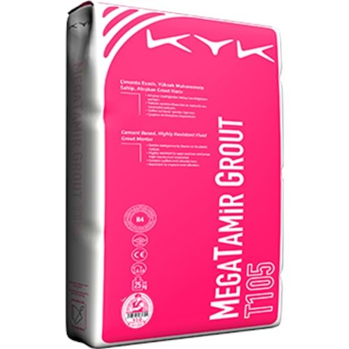 KYK MegaTamir Grout T105 (25) / Gri