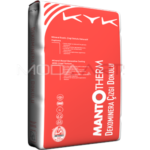 KYK Mantotherm Dekominera-ÇIZGI DOKULU (25) / Beyaz