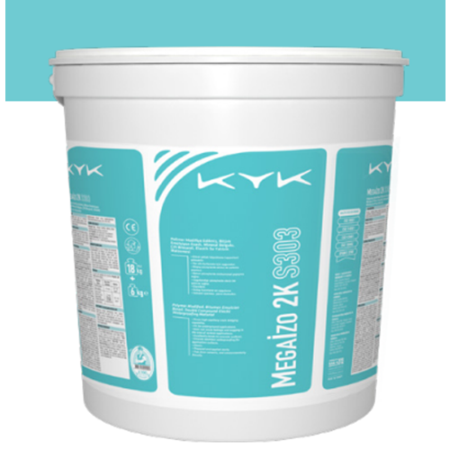 KYK MegaIzo 2K S303 Bitum Emülsiyon Esasli Su Yalitim (32) / Siyah