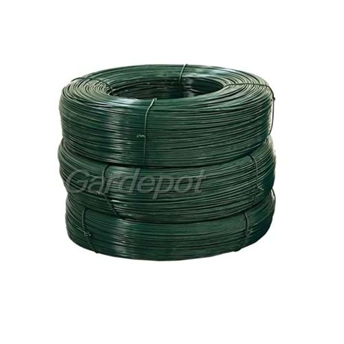 DÜZ TEL PVC YEŞİL 3 mm