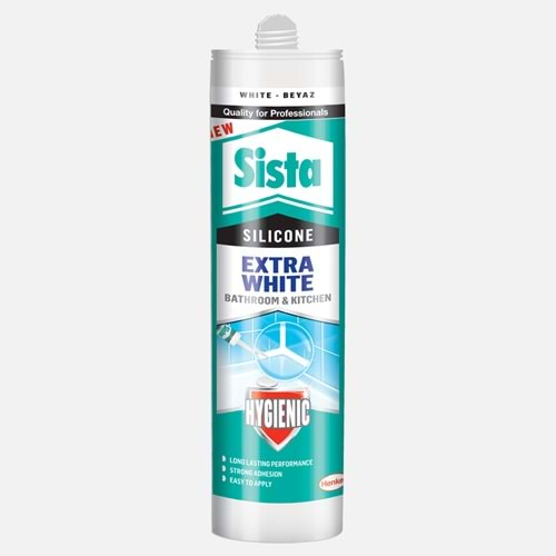 SİLİKON 280 ML BEYAZ EXTRA HYGIENIC SİSTA