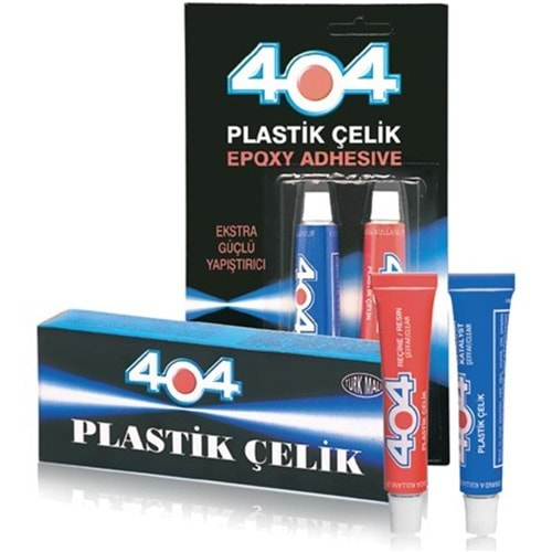 ÇELİK PLASTİK YAPIŞTIRICI İKİZ TÜP NO:1 404 ÇİFTLİ