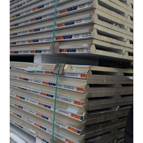 SANDVİÇ PANEL 4 cm 9002 POLİÜRETAN 7 MT