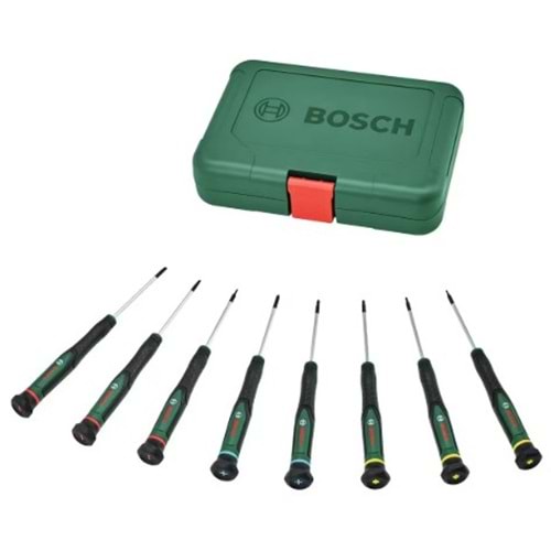 BOSCH Hassas Tornavida Seti 8 Parça