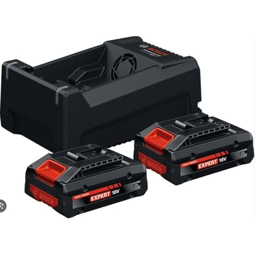 BOSCH YEDEK AKÜ SETI EXBA (2x4Ah EXBA18V-40+GAL12V/18V-80)