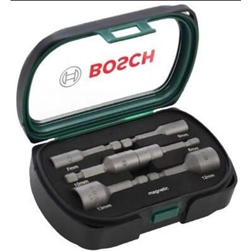 BOSCH DIY-P Lokma Anahtar Ucu Manyetik Set 6li