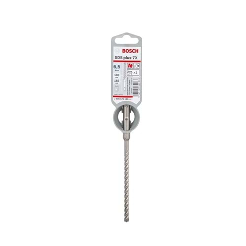 BOSCH SDS-Plus-7X K-Delici Ucu 7*165mm 1'li