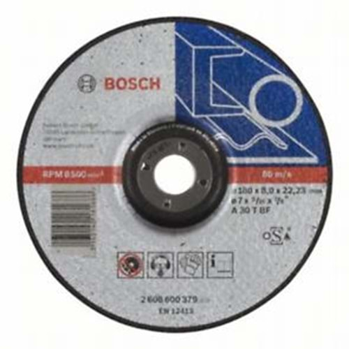 BOSCH EXMetal Taşlama Taşı 180*8,0 mm