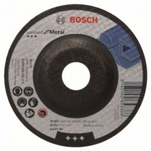 BOSCH SDMetal Taşlama Taşı 115*6,0 mm