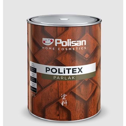 POLISAN POLITEX AHSAP KORUYUCU VERNIKLI PARLAK TEAK 0,75 L