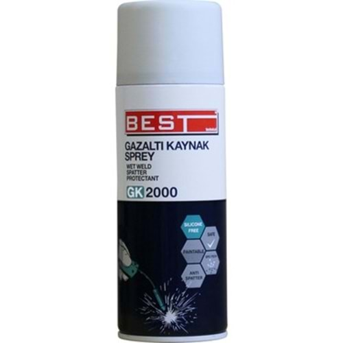 GAZALTI KAYNAK SPREYİ 400 ML GK2000 BEST